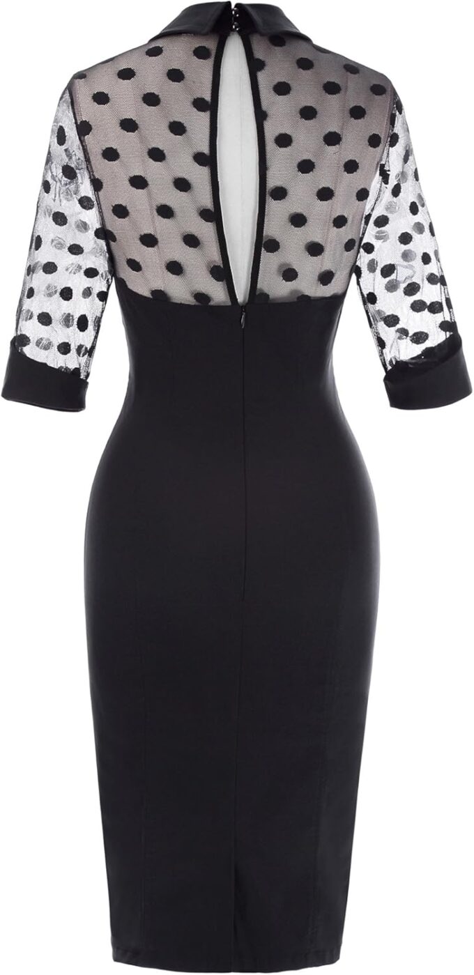 Belle Poque Women's 1950s Retro Pencil Dress Cocktail Party Dresses – Bild 2