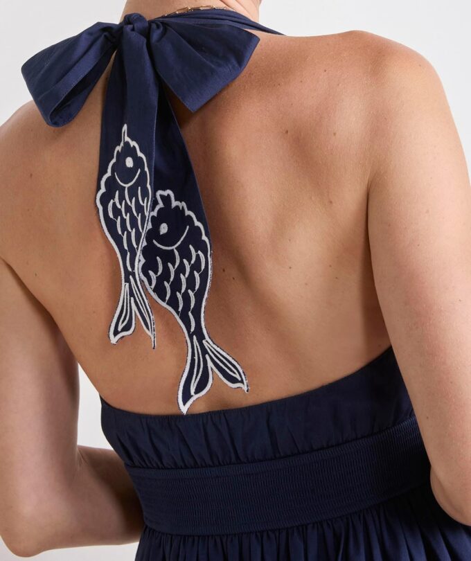 vineyard vines Women's Sconset Fish Eyelet Dress – Bild 2