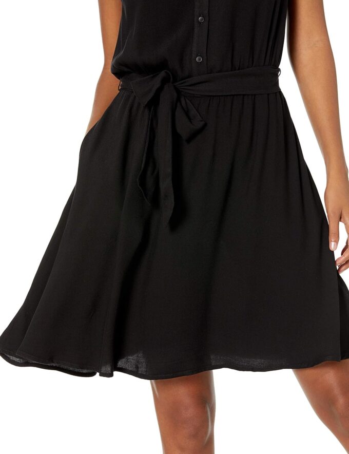 Amazon Essentials Women's Sleeveless Relaxed-Fit Woven Shirt Dress – Bild 3