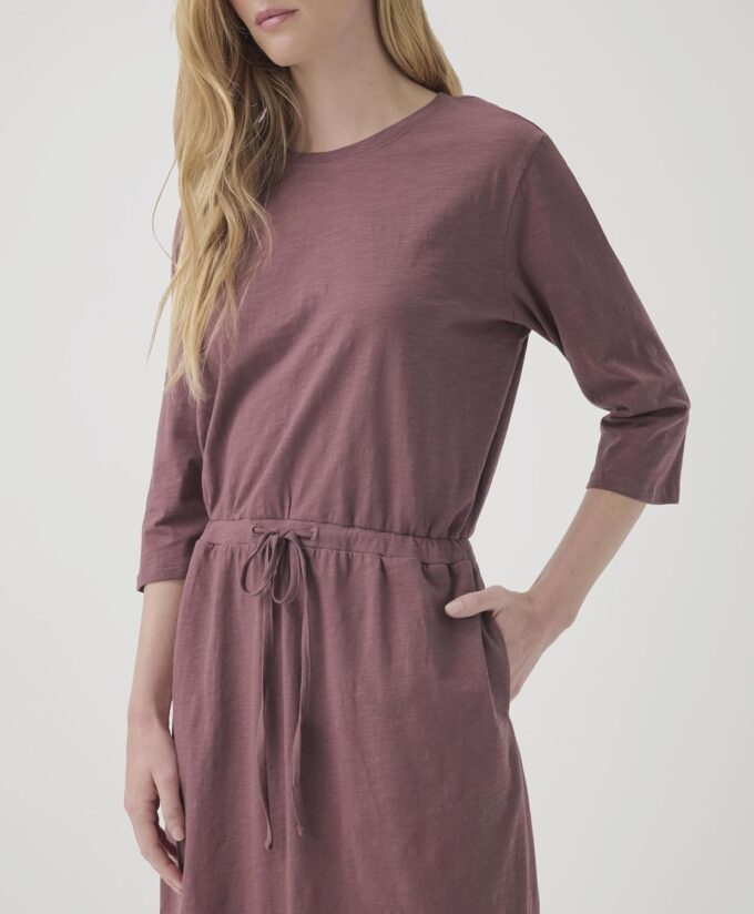 Pact Organic Cotton Women's Relaxed Tie Waist Dress – Bild 6