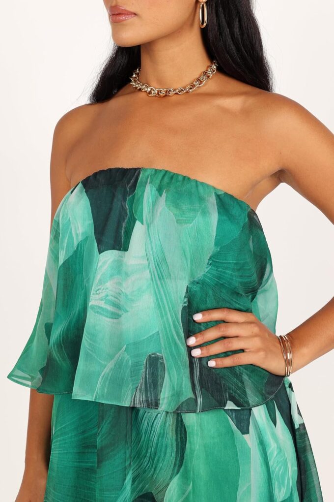 Petal & Pup Women's Bloom Strapless Maxi Dress – Bild 3