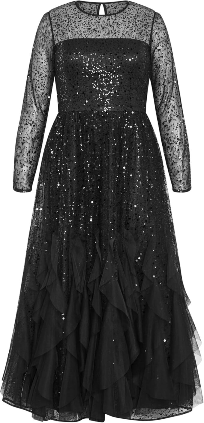 City Chic Women's Plus Size Maxi Dress - Radiant – Bild 4