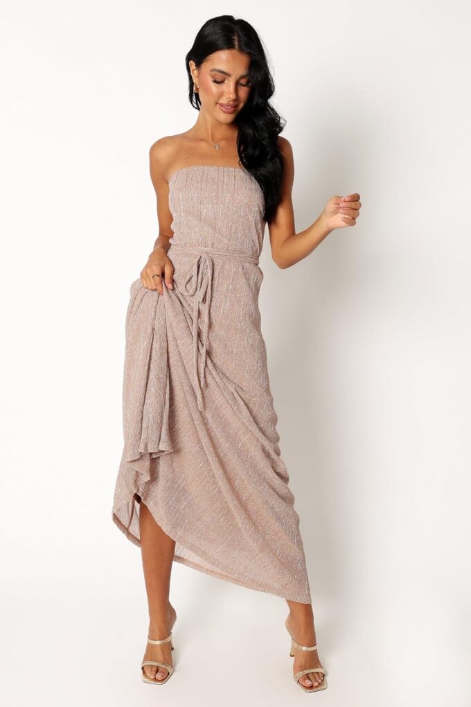 Petal & Pup Women's Farley Strapless Maxi Dress – Bild 7