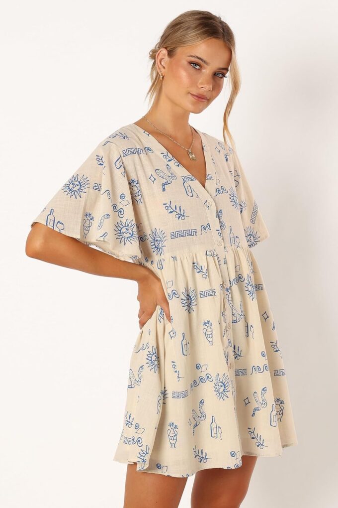 Petal & Pup Women's Elias Mini Dress – Bild 4