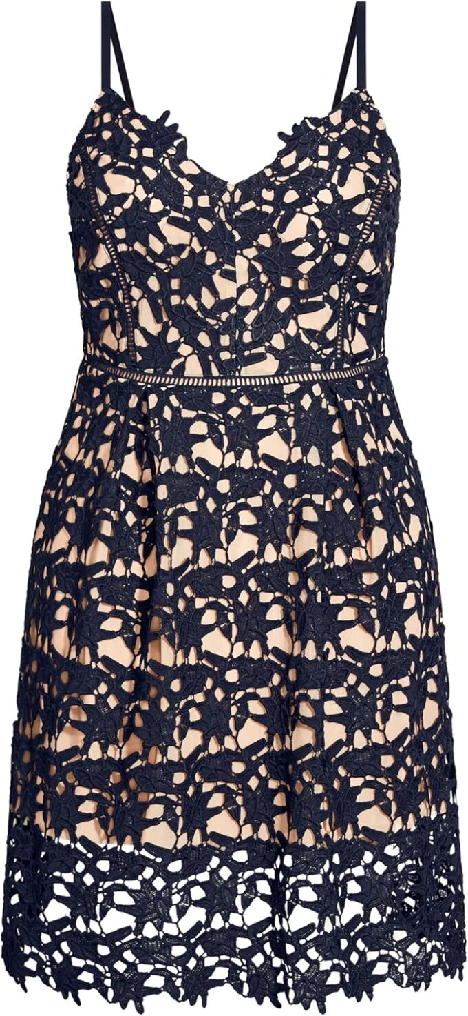 City Chic Women's Plus Size Dress - So Fancy – Bild 5