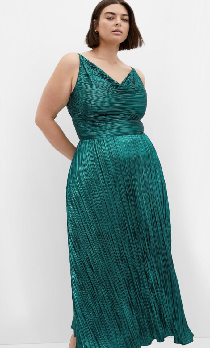 City Chic Women's Plus Size Dress-Kamila Cowl Neck – Bild 4