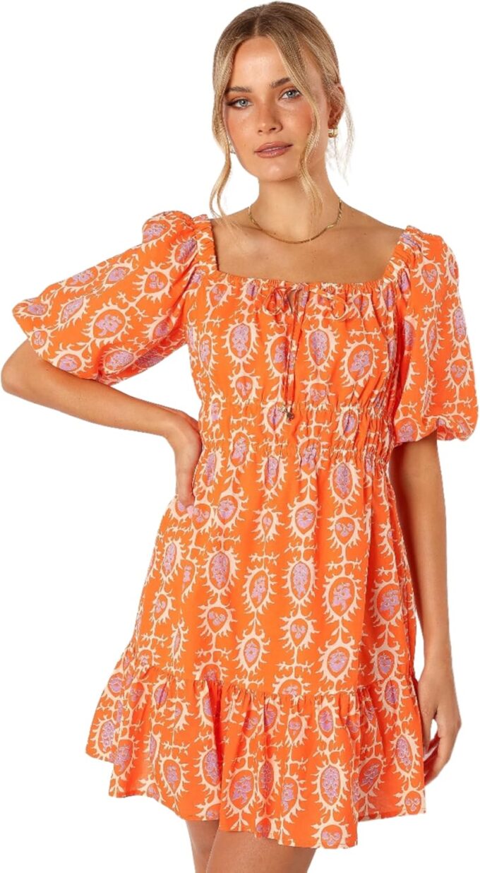Petal & Pup Women's Carmen Off Shoulder Mini Dress