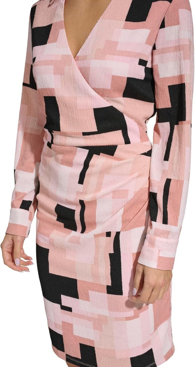 Calvin Klein Women's Textured Knit Dress – Bild 4