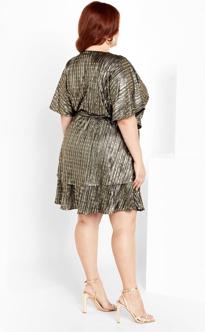 City Chic Women's Frida Sparkle Dress – Bild 3