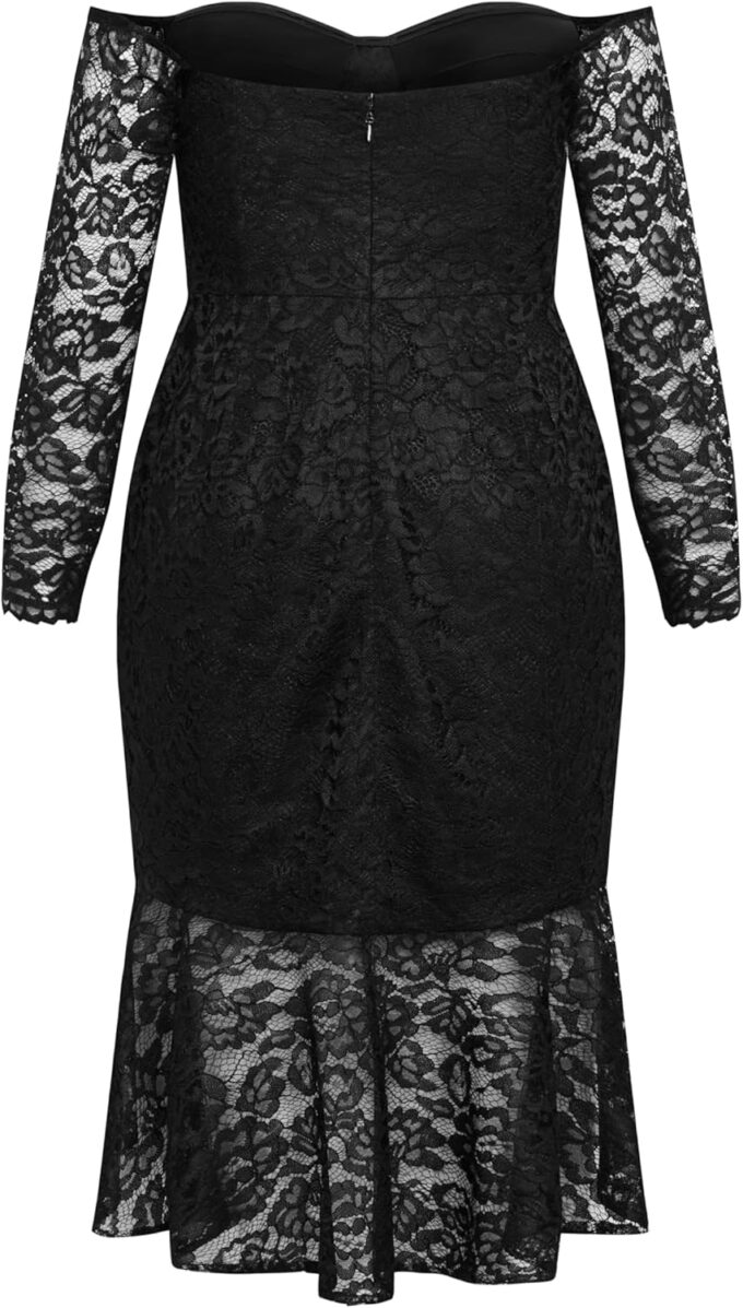 City Chic Women's Dress Lace Athena – Bild 7
