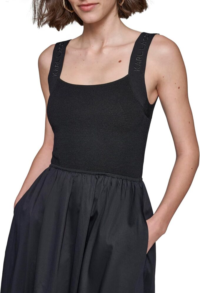 KARL LAGERFELD Women's Soft Fashionable Dress – Bild 5