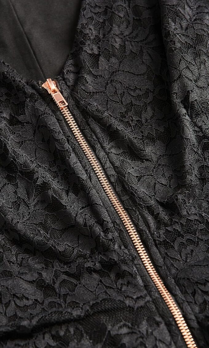 City Chic Plus Size Dress, Lacey Zip Dress – Bild 7