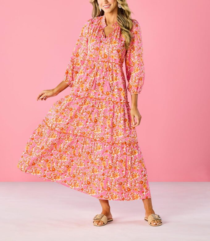 Mud Pie Women's Farris Maxi Dress – Bild 5