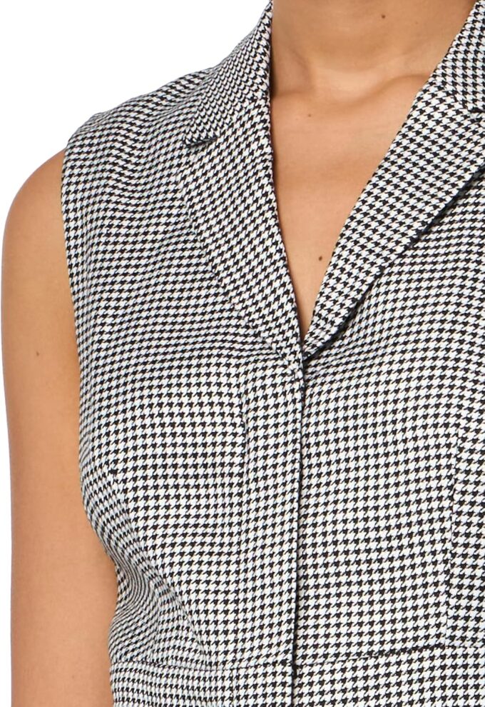 Theory Damen Front Zip Mn Dress Lässiges Kleid – Bild 3