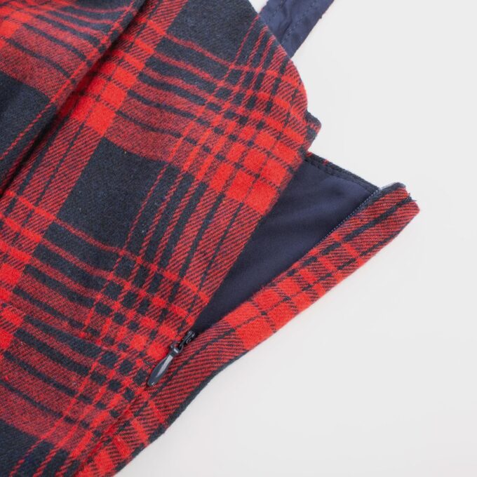 Belle Poque Vintage Sleeveless Plaid Spaghetti Strap Dresses 1950s Sweetheart Neck Gingham A-line Cocktail Midi Dress – Bild 4