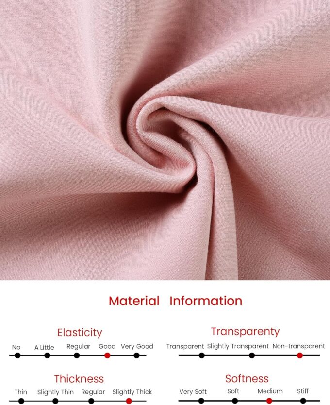 Hobemty Knielanges Bleistiftkleid für Damen, Flügelärmel, Gürtel, für die Arbeit – Bild 5