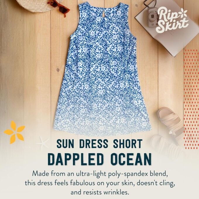 RipSkirt Hawaii Sun Dress Short - Loose Fit Casual Wear, Fun for Beach and Travel – Bild 4