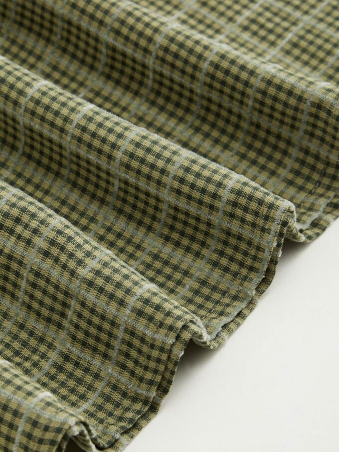 CIDER Plaid Midi Dress Sleeveless Summer Casual Smocked Sundress Casual Dresses – Bild 4