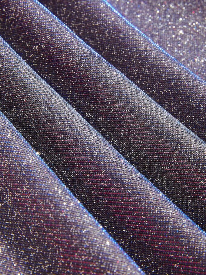 CIDER Star Glitter Ruched Mini Dress – Bild 3