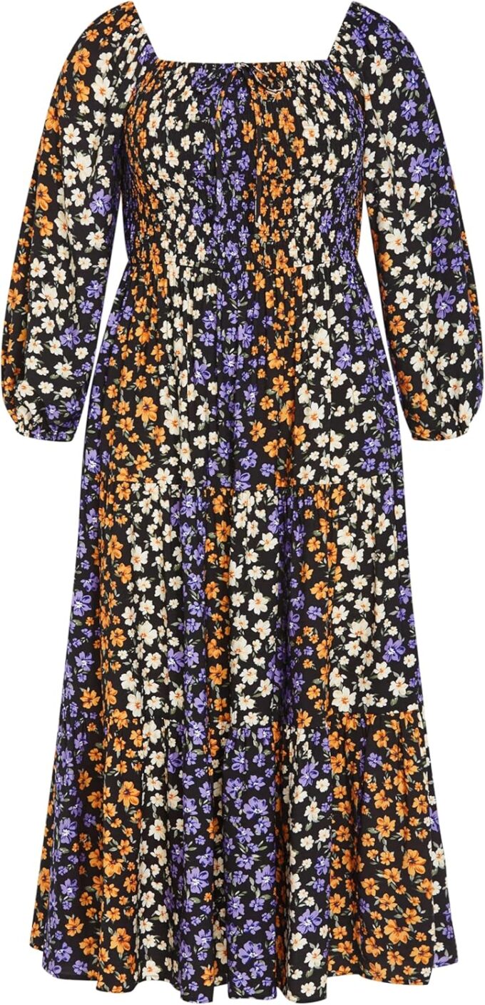 City Chic Women's Plus Size Dress-Alivia Maxi – Bild 4