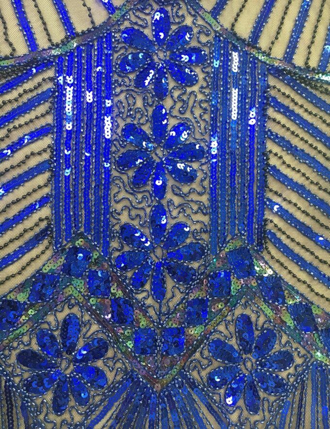 xs-4xl Women's Roaring 20s V-Neck Gatsby Dresses- Vintage Inpired Sequin Beaded Flapper Dresses – Bild 4
