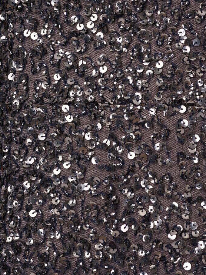 Adrianna Papell Women's Plus-Size Beaded Illusion Gown – Bild 3